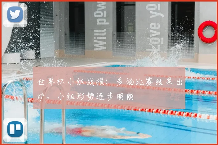 世界杯小组战报：多场比赛结果出炉，小组形势逐步明朗